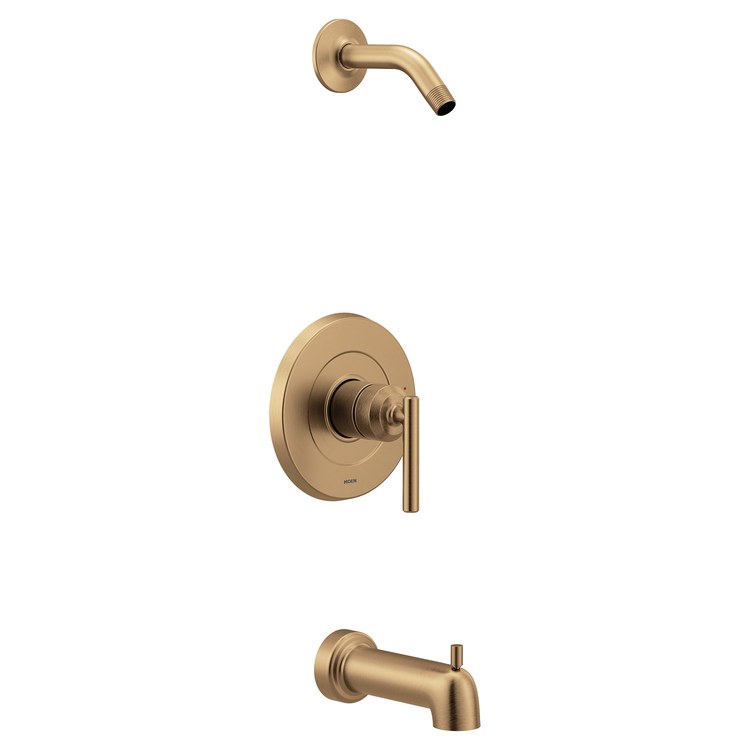 Tub and Shower Trim Gibson M-CORE 2 Series 1 Lever Bronzed Gold WaterSense ADA for U130 U140 Valve - Image 1