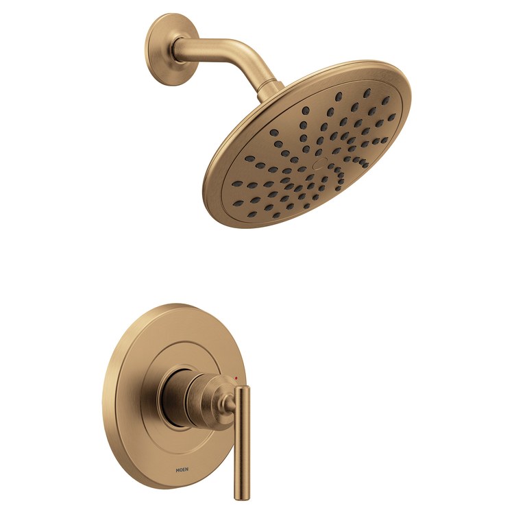 Shower Trim Gibson M-CORE 2-Series Eco-Performance 1 Lever Bronzed Gold WaterSense ADA 1.75 Gallons per Minute 1 Function Rainshower for U130 U140 Series - Image 1