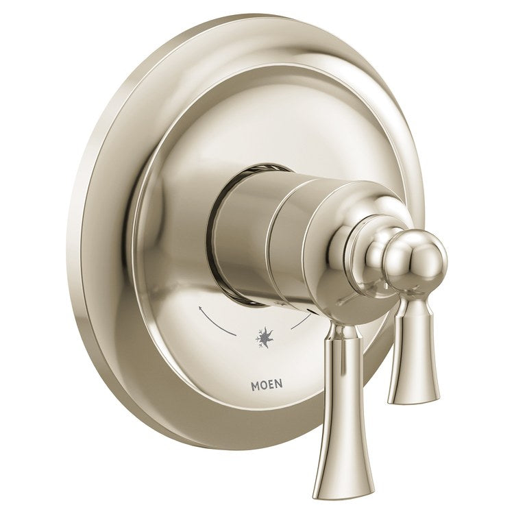 Tub and Shower Valve Trim Wynford M-CORE 4 Series 2 Lever Polished Nickel ADA - Image 1