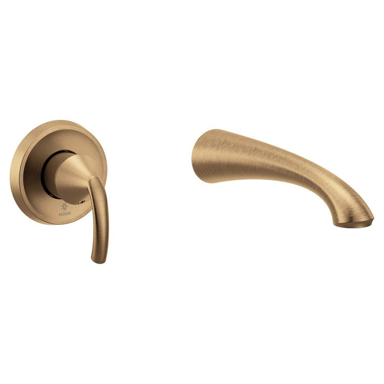 Tub Filler Trim Glyde 1 Lever Bronzed Gold ADA Wall 8.0 Gallons per Minute - Image 1