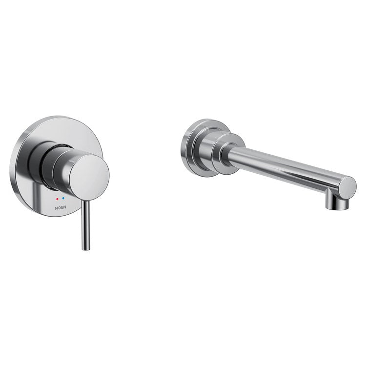 Tub Filler Trim Align 1 Lever Chrome ADA Wall - Image 1
