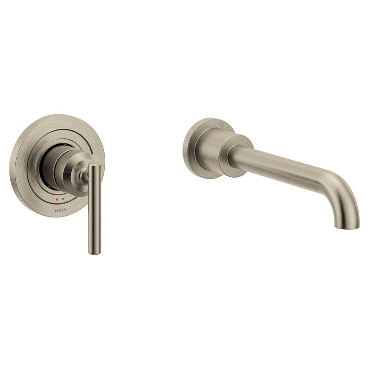 Tub Filler Trim Gibson 1 Lever Brushed Nickel ADA Wall 8.0 Gallons per Minute - Image 1