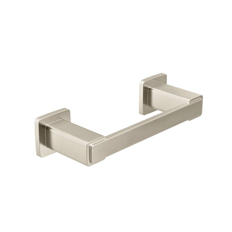Toilet Paper Holder Iver Pivot Brushed Nickel Zinc 2 Inch - Image 1