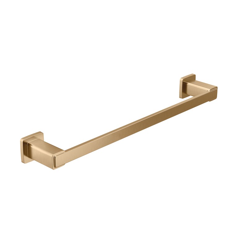 Towel Bar Iver 18 Inch Bronzed Gold Zinc - Image 1