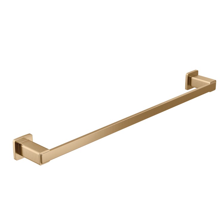 Towel Bar Iver 24 Inch Bronzed Gold Zinc - Image 1