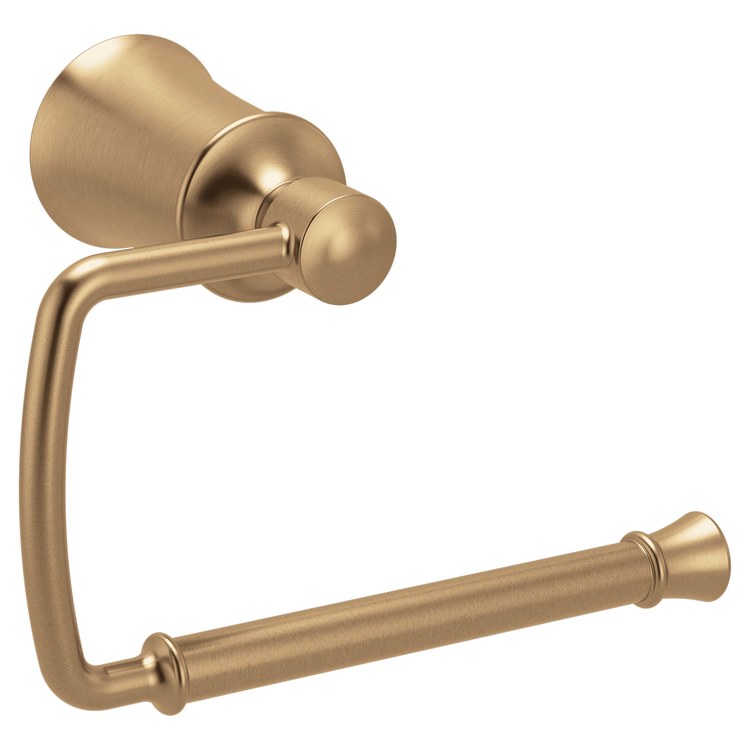 Toilet Paper Holder Dartmoor Bronzed Gold Zinc 3-1/2 Inch Wall - Image 1