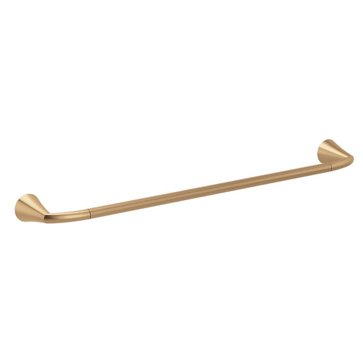 Towel Bar Glyde 24 Inch Bronzed Gold Zinc/Aluminum - Image 1