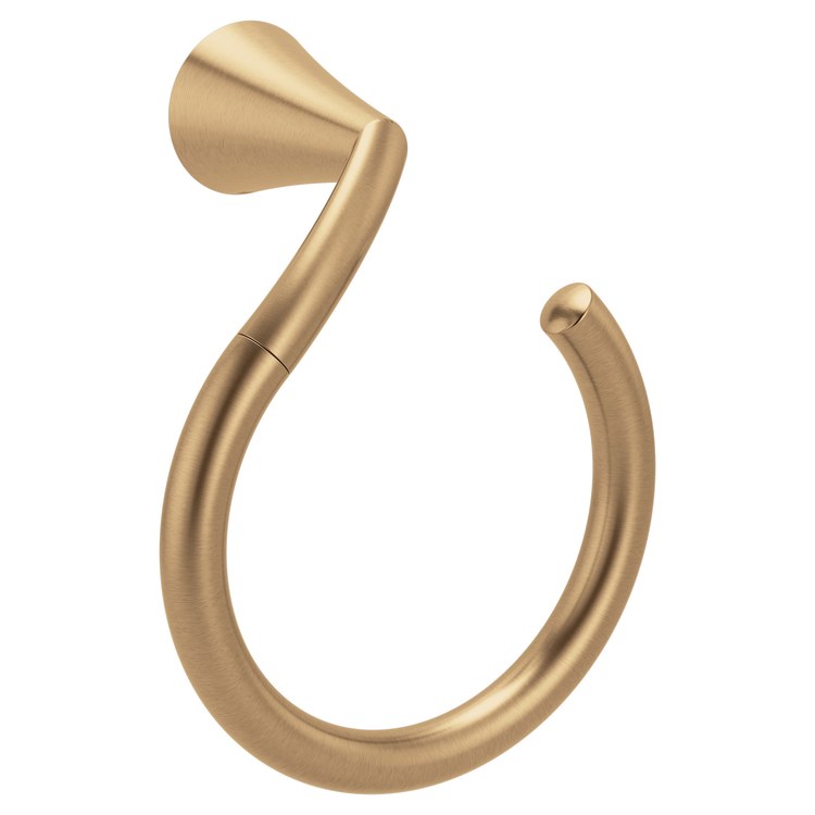 Towel Ring Glyde Bronzed Gold Zinc/Aluminum - Image 1