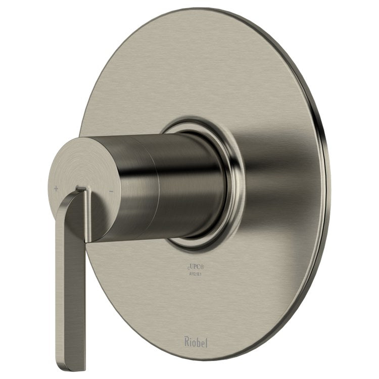 Pressure Balance Valve Trim Authentica 1 Lever Brushed Nickel 1/2 Inch for R51 Rough-In Sold Seperately