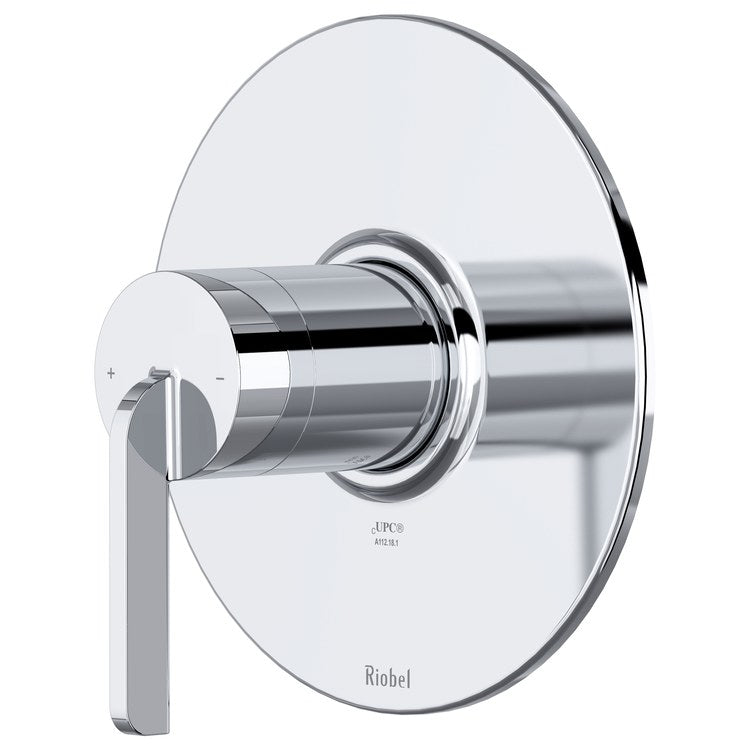 Pressure Balance Valve Trim Authentica 1 Lever Chrome 1/2 Inch for R51 Rough-In Sold Seperately - Image 1