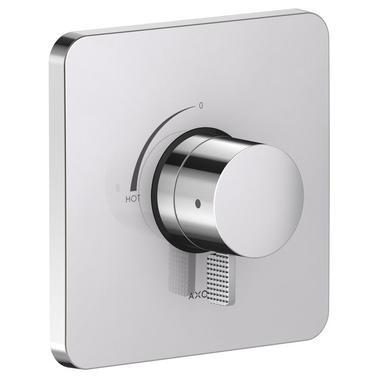 Pressure Balance Valve Trim Citterio C 1 Lever Cubic Cut Chrome 7 Inch ADA - Image 1