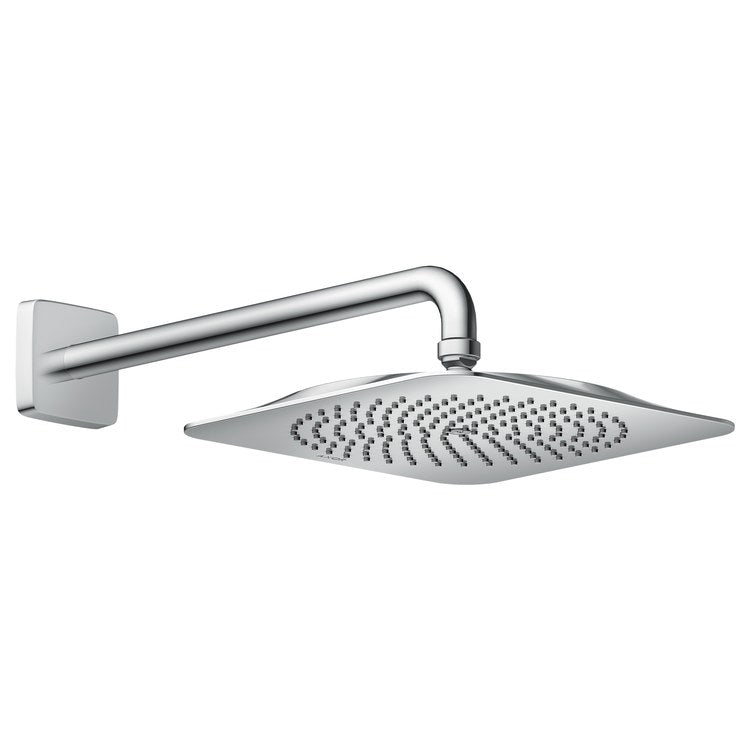 Showerhead Citterio C 270 1 Functions with Trim Chrome 10-5/8 Inch 1.75 Gallons per Minute Square - Image 1