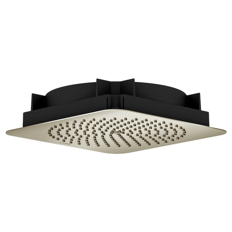 Showerhead Citterio C 270 1 Functions Polished Nickel 10-5/8 Inch 1.75 Gallons per Minute Square Flush Ceiling Mount - Image 1