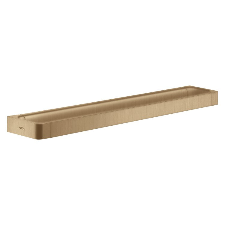 Towel Bar Universal SoftSquare 24 Inch Rail Brushed Bronze Metal - Image 1
