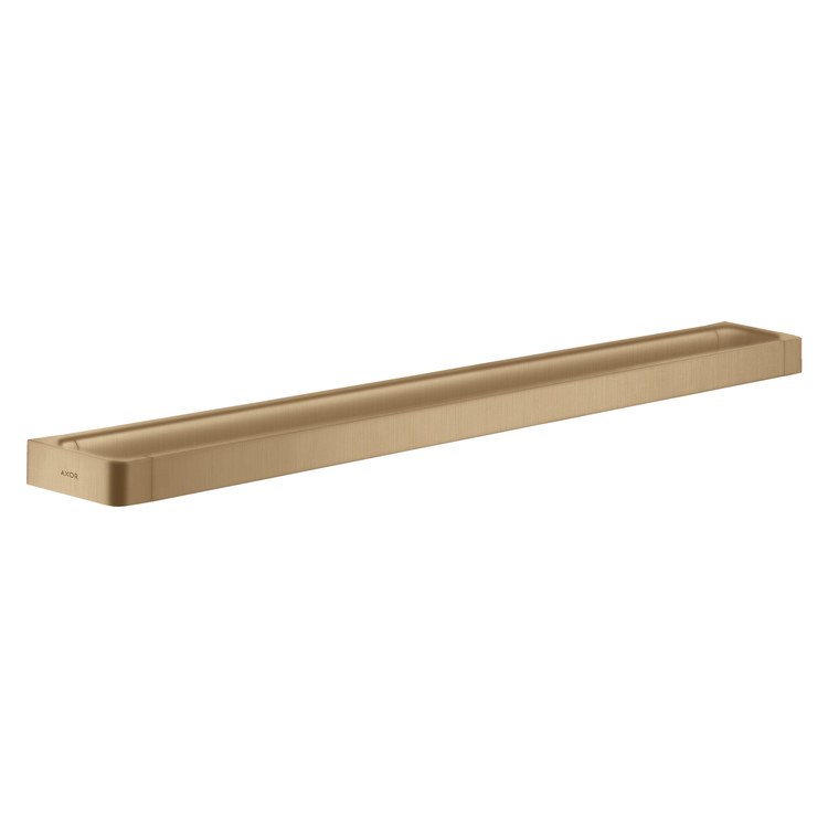 Towel Bar Universal SoftSquare 32 Inch Rail Brushed Bronze Metal - Image 1