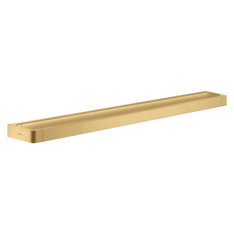 Towel Bar Universal SoftSquare 32 Inch Rail Brushed Gold Optic Metal - Image 1