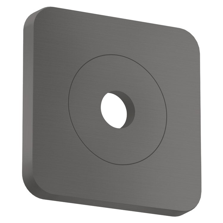 Wall Plate Citterio C Brushed Black Chrome 5 Inch Metal 4-3/4 Inch