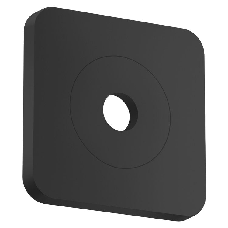 Wall Plate Citterio C Matte Black 5 Inch Metal 4-3/4 Inch