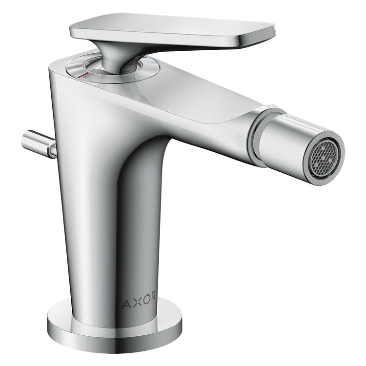 Bidet Faucet Citterio C 1 Lever ADA Chrome Pop-Up 1 Hole 1.5 Gallons per Minute