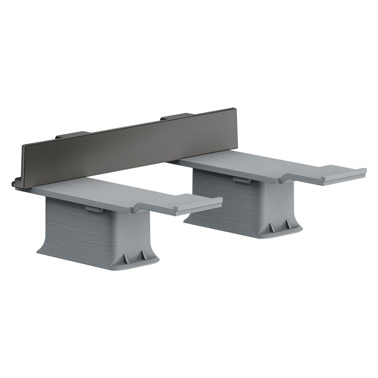 Adapter Set Universal SoftSquare Brushed Black Chrome
