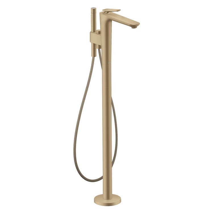 Tub Filler Trim Citterio C 1 Lever Brushed Bronze WaterSense Freestanding 6.2 Gallons per Minute - Image 1