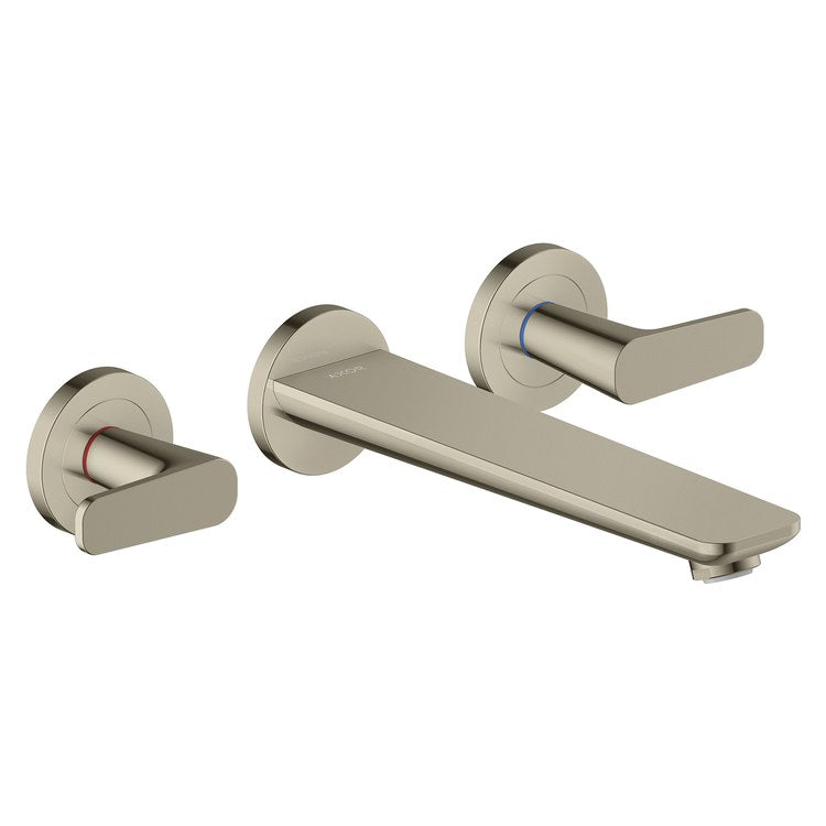 Tub Filler Trim Citterio C 2 Lever Polished Nickel ADA 8 Inch Spread Wall Mount 5.3 Gallons per Minute - Image 1