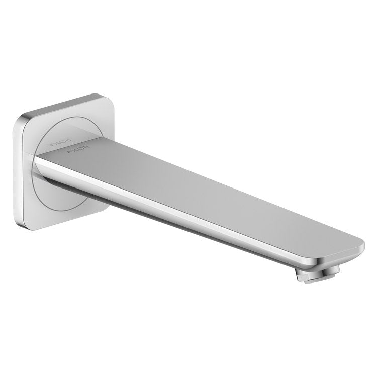 Tub Spout Citterio C Less Diverter Chrome 9 Inch 5.3 Gallons per Minute Brass 1/2 Inch NPT - Image 1