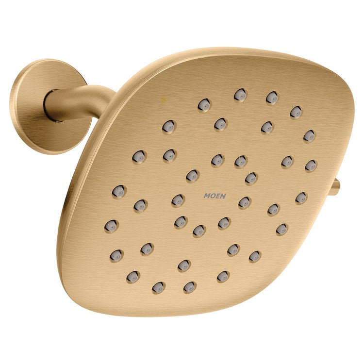 Showerhead Verso 8 Functions with Infiniti Dial Bronzed Gold 7 Inch 1.75 Gallons per Minute Rainshower - Image 1