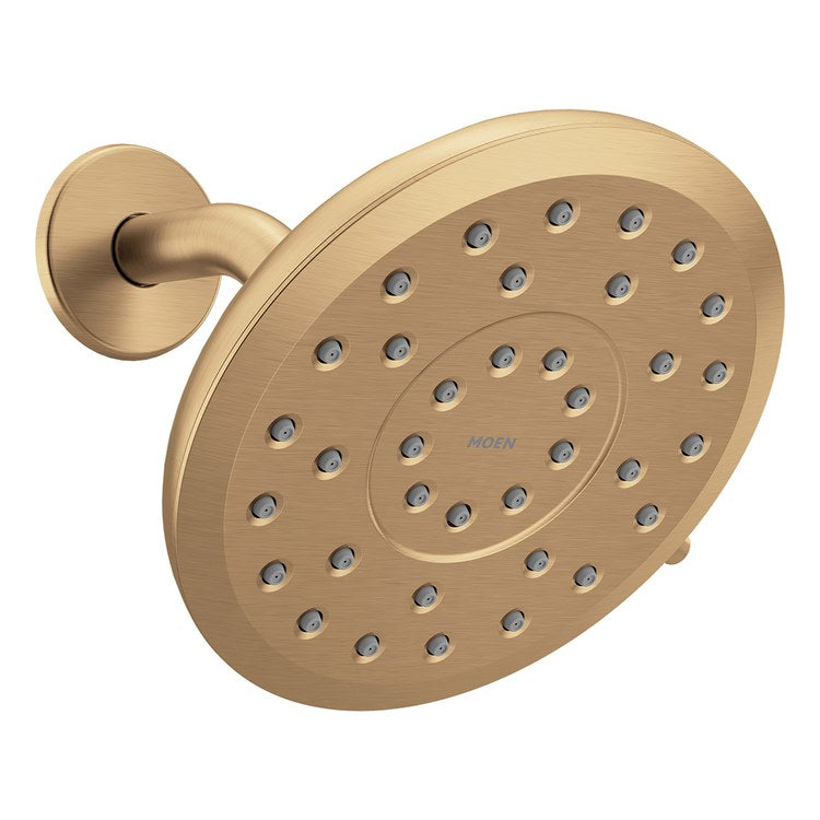 Showerhead Verso with Infiniti Dial Bronzed Gold 7 Inch 1.75 Gallons per Minute Rainshower - Image 1