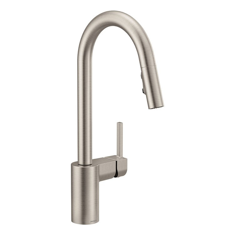 Kitchen Faucet Align 1 Lever ADA Spot Resist Stainless Pull Down 2 Function High Arc 360 DEG Swivel 1/3 Hole Power Clean 1.0 Gallons per Minute