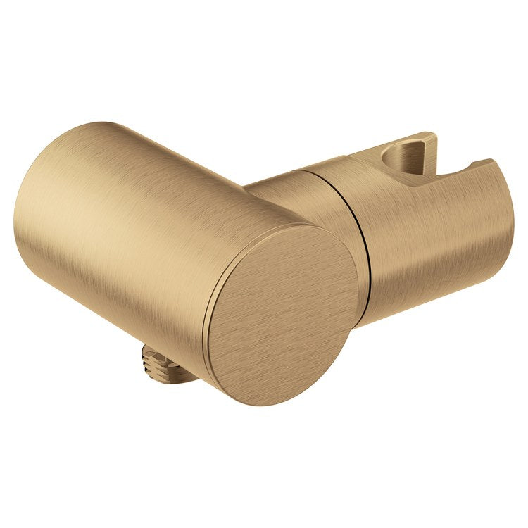 Drop Elbow with Bracket Metal Bronzed Gold for Handshower - Image 1