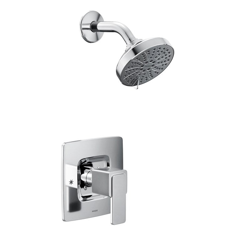 Shower Trim Iver Posi-Temp 1 Lever Chrome 6 Functions WaterSense ADA 1.75 Gallons per Minute for 62300/2500 Valve - Image 1