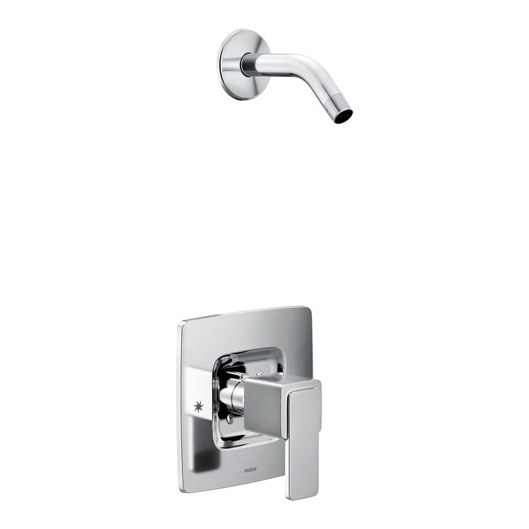 Shower Trim Iver Posi-Temp 1 Lever Chrome ADA Less Showerhead for 62300/2500 Valve - Image 1