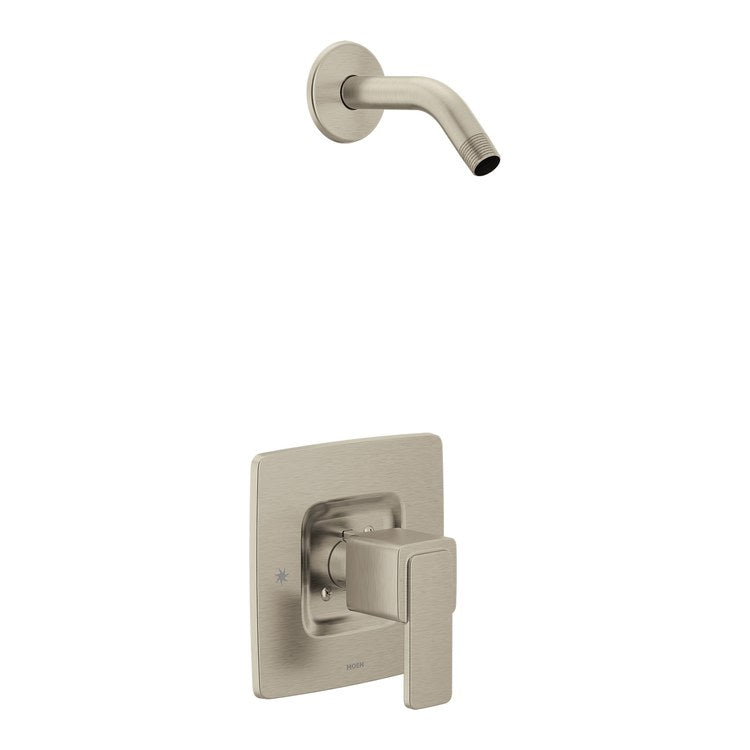 Shower Trim Iver Posi-Temp 1 Lever Brushed Nickel ADA Less Showerhead for 62300/2500 Valve - Image 1