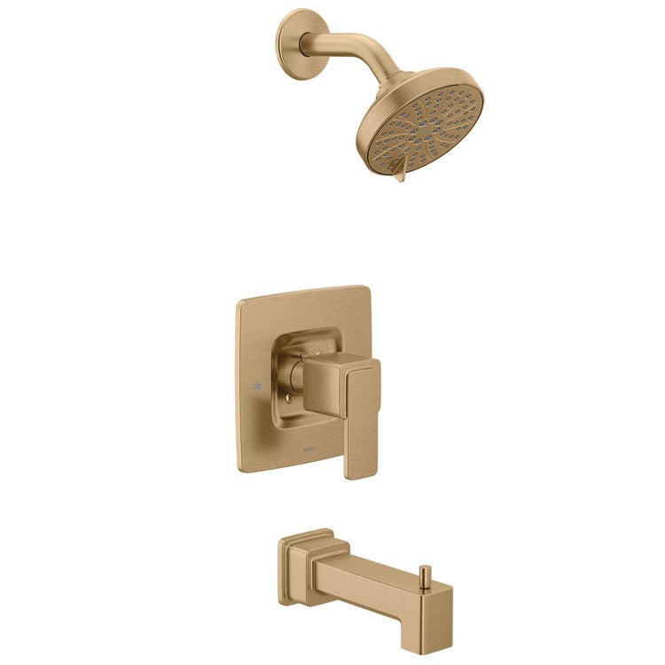 Tub and Shower Trim Iver Posi-Temp 1 Lever Bronzed Gold WaterSense ADA for 62300/2500 Valve - Image 1