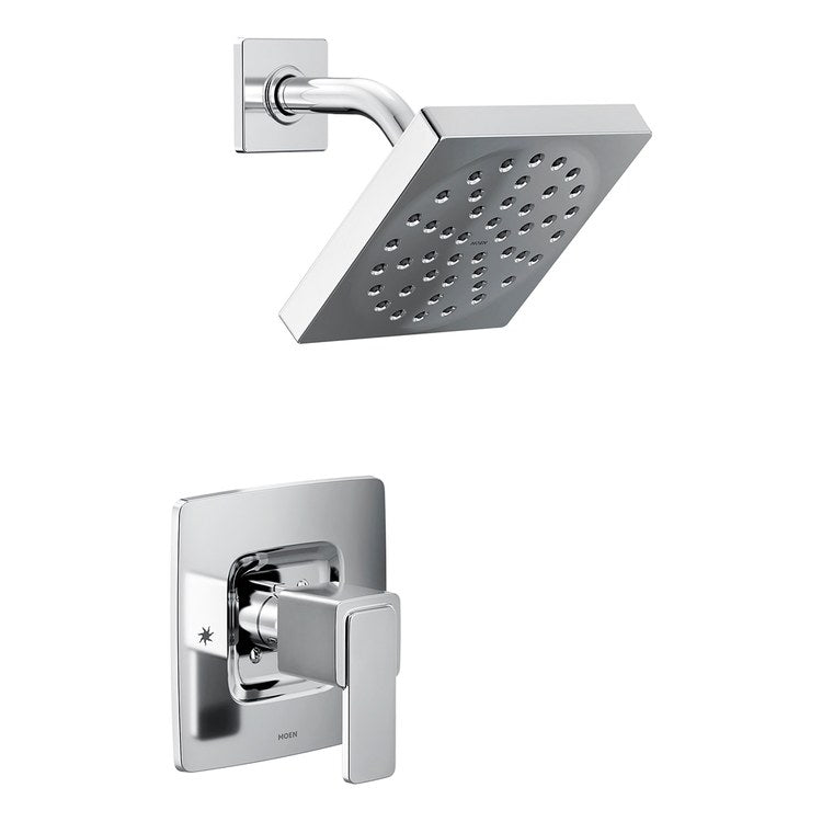 Shower Trim Iver Posi-Temp 1 Lever Chrome 1 Functions WaterSense ADA 1.75 Gallons per Minute for 62300/2500 Valve - Image 1