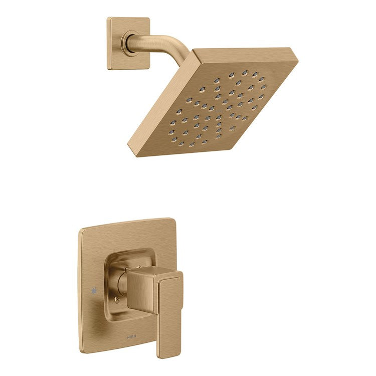 Shower Trim Iver Posi-Temp 1 Lever Bronzed Gold 1 Functions WaterSense ADA 1.75 Gallons per Minute for 62300/2500 Valve - Image 1