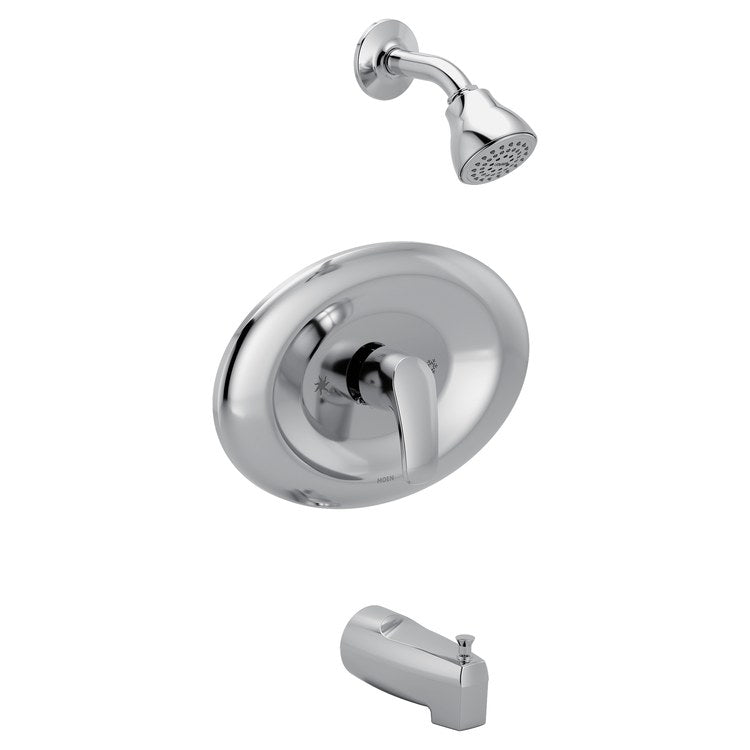Tub and Shower Trim Chateau 1 Lever Chrome WaterSense ADA for Posi-Temp Pressure Balancing Control Valve - Image 1