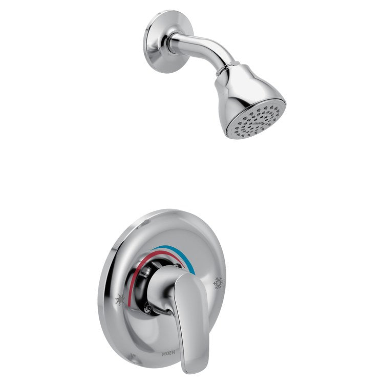 Shower Trim Chateau 1 Lever Chrome 1 Functions WaterSense ADA 1.75 Gallons per Minute for Moen M-PACT Common Valve System - Image 1