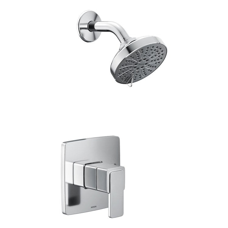 Shower Trim Iver M-CORE 2 Series 1 Lever Chrome WaterSense ADA 1.75 Gallons per Minute 6 Function for U130/U140 Valve - Image 1