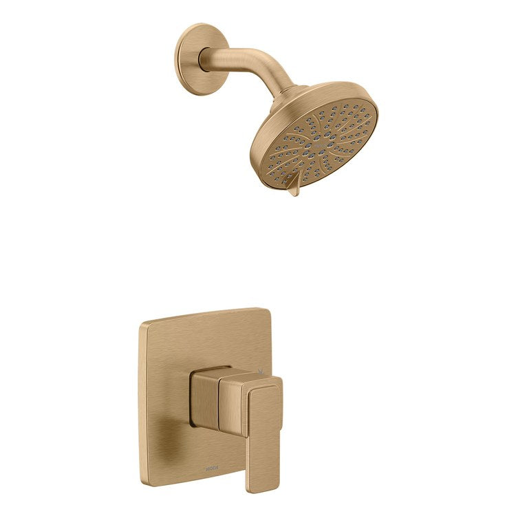 Shower Trim Iver M-CORE 2 Series 1 Lever Bronzed Gold WaterSense ADA 1.75 Gallons per Minute 6 Function for U130/U140 Valve - Image 1