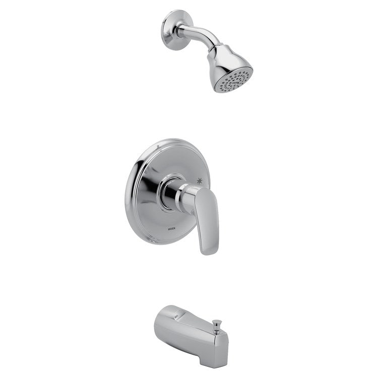 Tub and Shower Trim Chateau 1 Lever Chrome WaterSense ADA for Moen M-PACT Common Valve System - Image 1