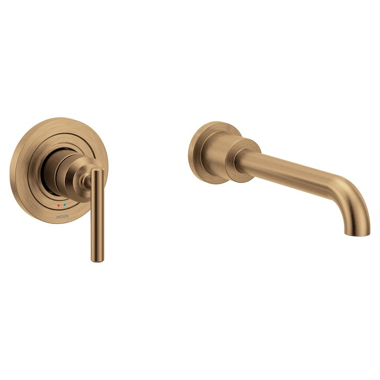 Tub Filler Trim Gibson 1 Lever Bronzed Gold ADA Wall 8.0 Gallons per Minute - Image 1