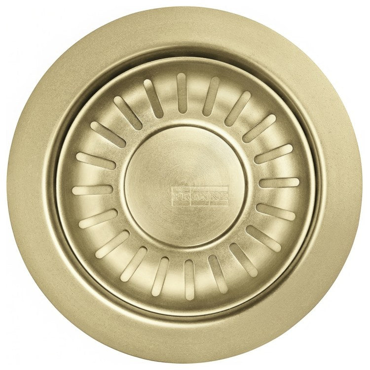 Basket Strainer Gold 3.5 Inch Stainless Steel