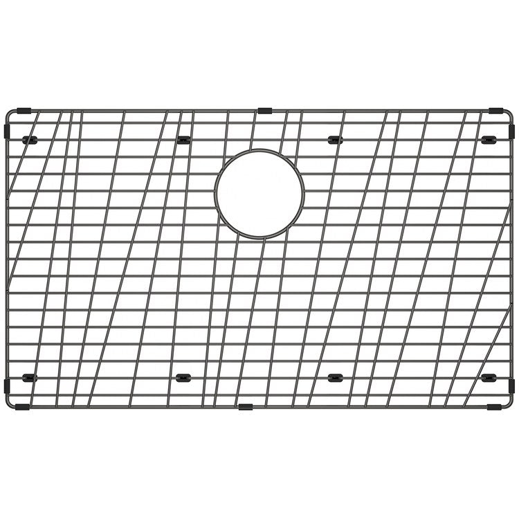 Sink Grid Anthracite Stainless Steel Rear Center - Image 2