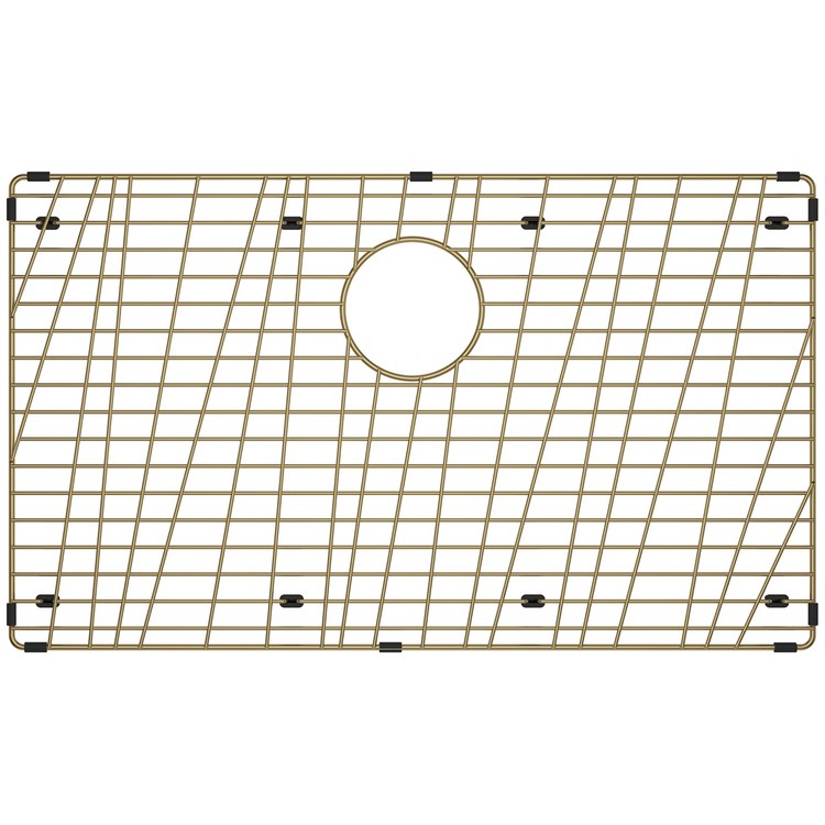 Sink Grid Gold Stainless Steel Rear Center - Image 2