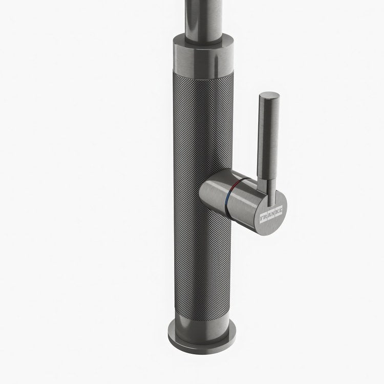 Kitchen Faucet Mythos Masterpiece 1 Lever Anthracite Pull Down J-Spout 360 DEG Swivel Shank - Image 2