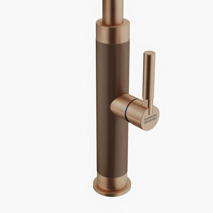 Kitchen Faucet Mythos Masterpiece 1 Lever Copper Pull Down J-Spout 360 DEG Swivel Shank - Image 2