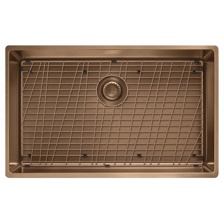Kitchen Sink Mythos Masterpiece 1 Bowls Copper Undermount Rectangle Stainless Steel - Image 2