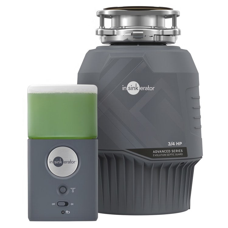 Garbage Disposal Evolution 3/4 Horsepower 1725 Revolutions per Minute 120 Volt